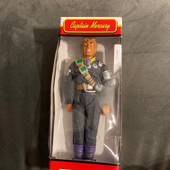 Captain Mercury Action Figure 8" Produced Exclusively For Jack Nadel - Picture 7 of 8